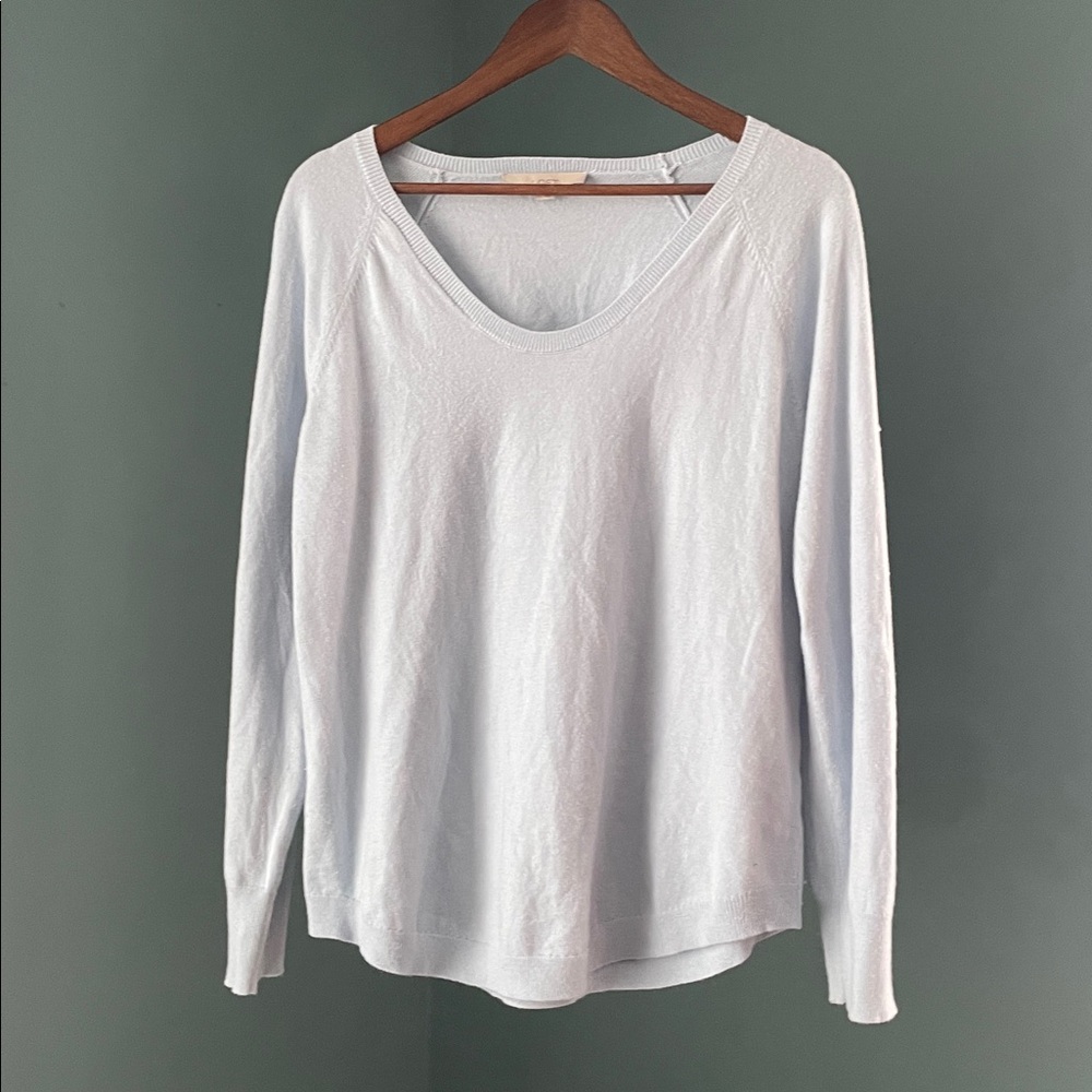 LOFT Women's Soft Blue Sweater